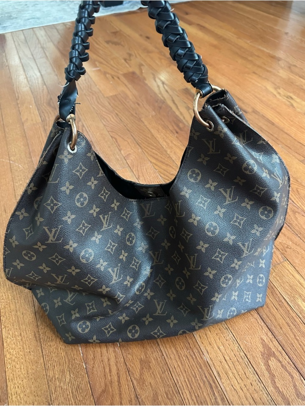 Louis Vuitton Mahina Carmel Tote Bag - Picture 11 of 11